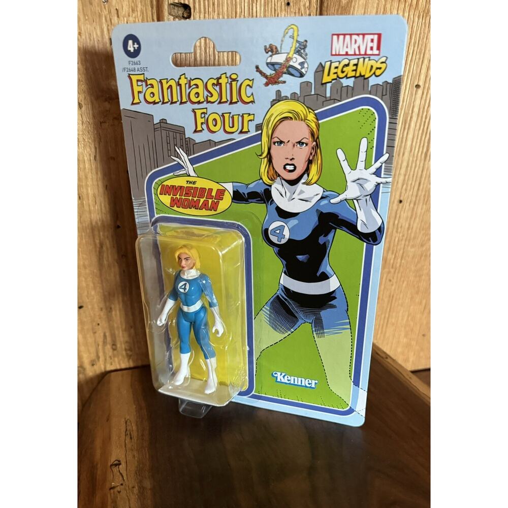 Marvel Legends INVISIBLE WOMAN 3.75 inch retro Fantastic Four New
